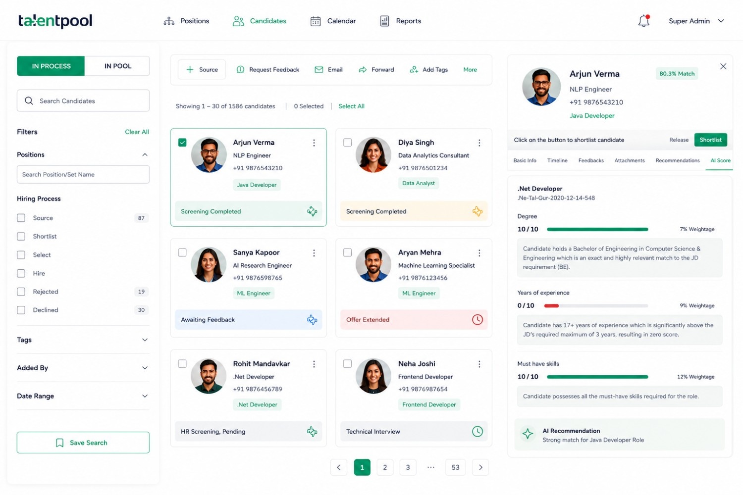 Resume Management Software